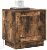 vidaXL Nachttisch Geräucherte Eiche 44 x 34,5 x 45 cm Holzwerkstoff 869570 Bild 3
