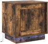 vidaXL Nachttisch Geräucherte Eiche 44 x 34,5 x 45 cm Holzwerkstoff 869570 Bild 5