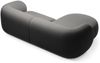 Micadoni Ecksofa Kate 2-Sitzer Links Samt Dunkelgrau Bild 3