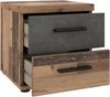Nachtkommode Nachttisch WINNIE Optik: Old Wood Vintage von Forte Bild 5