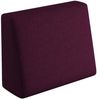 sunnypillow Rückenkissen Palettenkissen mit abnehmbarem Bezug Seitenkissen 60x40x20/10cm, Violett Bild 5