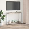 vidaXL Konsolentisch Artisan-Eiche 100 x 22,5 x 75 cm Holzwerkstoff 882191 Bild 4