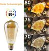 ZMH 3x LED Birne E27 Vintage Lampe ST64 Retro Birne Warmweiß 4W Glühfadenlampe 2200K Bild 3