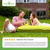 Green Bean® Sitzsack, waschbar, Polyester-PVC-Stoff, Hellgrün, 120x160 cm, 270 Liter Bild 4