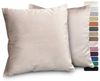 Beautex Kissenhüllen Samt Kissenhüllen 2er Set, Premium Kissenbezug, Sofa- und Dekokissen, (2 Stück) Bild 4