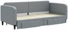 vidaXL Tagesbett Ausziehbar mit Schubladen Hellgrau 90x200 cm Stoff 3196852 Bild 3