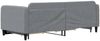 vidaXL Tagesbett Ausziehbar mit Schubladen Hellgrau 90x200 cm Stoff 3196852 Bild 5