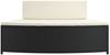 vidaXL Whirlpool-Bänke mit Auflagen 2 Stk. Schwarz Poly-Rattan 362262 Bild 5