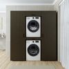 Roomart DUO I Schrankwand 187 cm – Waschmaschine & Trockner, Soft-Close | • Schwarz-Eiche Bild 4
