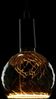 SLV LED Floating Globe 150 twisted, LED-Leuchtmittel, smokey grey, E27, PHASE, 6W, 1900K - LED Lampen Sockel E27 Bild 2
