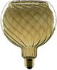 SLV LED Floating Globe 150 twisted, LED-Leuchtmittel, smokey grey, E27, PHASE, 6W, 1900K - LED Lampen Sockel E27 Bild 4