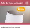 Solar LED Tischleuchte Ilanga IP44 2700K 125lm Anthrazit Bild 5