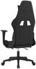 Gaming-Stuhl mit Fußstütze Drehbar Schwarz und Dunkelgelb Stoff, Drehbar [345505] Bild 5