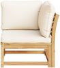 vidaXL Garten-Ecksofa mit Kissen 73x73x65 cm Massivholz Akazie 366488 Bild 4