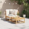 vidaXL Garten-Ecksofa mit Kissen 73x73x65 cm Massivholz Akazie 366488 Bild 3