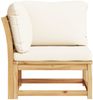 vidaXL Garten-Ecksofa mit Kissen 73x73x65 cm Massivholz Akazie 366488 Bild 5