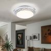 LED Deckenlampe, weiß, Glas, satiniert, rund, D 30 cm Bild 5