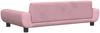 vidaXL Hundebett, Samt, Rosa, 100 x 54 x 33 cm Bild 5