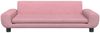 vidaXL Hundebett, Samt, Rosa, 100 x 54 x 33 cm Bild 3