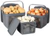 uandu home Vorratsdose Kartoffel Aufbewahrungsbox Küche, Zwiebeln, Knoblauch Aufbewahrung, (Korb für Spielzeug, Wäschekorb, Regal Korb, Aufbewahrungskorb für Bad, Vorratskorb, Küchen Aufbewahrung & Organizer) Bild 4