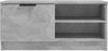 vidaXL TV-Schrank Betongrau 80x35x36,5 cm Holzwerkstoff 811474 Bild 4