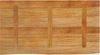 vidaXL Tischplatte mit Baumkante 120x60x3,8 cm Massivholz Mango 370600 Bild 5