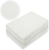 Frottee Spannbettlaken Doppelpack 90 - 100 x 200 cm Weiss Bild 2