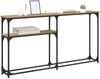 vidaXL Konsolentisch Artisan-Eiche 145 x 22,5 x 75 cm Holzwerkstoff 882215 Bild 3
