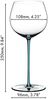 RIEDEL 4900/97T FATTO A MANO Oaked Chardonnay Weinglas - Stiel TÜRKIS Bild 2