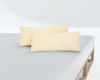 biberna Feinjersey-Spannbetttuch 0077144, gelb, 2x 40x60cm Bild 3
