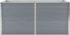 vidaXL Hochbeet 160 x 80 x 45 cm Verzinkter Stahl Grau 47011 Bild 3