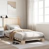 vidaXL Massivholzbett mit Kopfteil 100x200 cm Kiefer 3281533 Bild 1