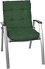 Beautissu Sitzauflage 2er Set Niedriglehner Auflagen Set Flair NL, 100x50x8cm, Dunkelgrün, 2er Sitzkissen Niederlehner, Sitzpolster Gartenstuhl & Gartenmöbel Bild 3