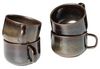 Gipfelstück Tasse Glockenklang, Steinzeug, Scandi-Style, Reaktivglasur, jedes Stück ein Unikat, 4-teilig Bild 4