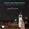 Mai & Mai LED Pendelleuchte Hängelampe Dynamisches Wellendesign Verstellbares Kabel Luvina06 Bild 3