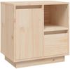 vidaXL Nachttisch 50x34x50 cm Massivholz Kiefer 814479 Bild 2