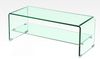 Concept GmbH TV-Regal in Klarglas, Glas - 110x38x60cm (BxHxT) Bild 2
