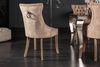 riess-ambiente Polsterstuhl CASTLE coffee, Esszimmer · Samt · Holz · Chesterfield · Landhaus Bild 4