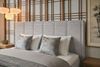 Boxspringbett Vento - Cordstoff - latte - 160x200 cm Bild 4
