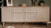 Sideboard Niran Sonoma Eiche mit Bast - Dekor 180 cm Bild 2