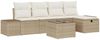vidaXL Sofa Set mit Kissen 6 pcs Poly-Rattan 3360702 Bild 2