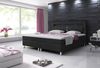 Boxspringbett 'Milano Plus' inkl Bettkasten, Topper, Matratze und LED-Beleuchtung, Kunstleder schwarz TYP 6, 180x200 cm Bild 5