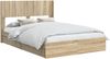 vidaXL Bettgestell mit Stauraum und Kopfteil Sonoma-Eiche 120x200 cm 3414397 Bild 2
