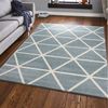 Vimoda Teppich Viva Classic, Wohnzimmer Rauten Motiv, Rechteckig, Höhe: 12 mm, Läufer Wohnzimmer, Schlafzimmer Küche Bild 3