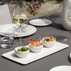 Villeroy & Boch Manufacture Rock Blanc Dipschälchen Set 4-tlg. Bild 2