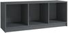 vidaXL TV-Schrank Grau 104x33x41 cm Massivholz Kiefer 809962 Bild 2