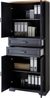 Büroschrank Stauraumelement JASMIN 02 Graphit Artisan Eiche Bild 4