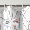 M&W DAS DESIGN Duschvorhang Shower curtains Anti schimmel Waschbar 180x200 Bild 3
