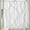 M&W DAS DESIGN Duschvorhang Shower curtains Anti schimmel Waschbar 180x200 Bild 4