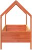 vidaXL Kinderbett Hausbett Wachsbraun 90x190 cm Massivholz Kiefer 850709 Bild 5